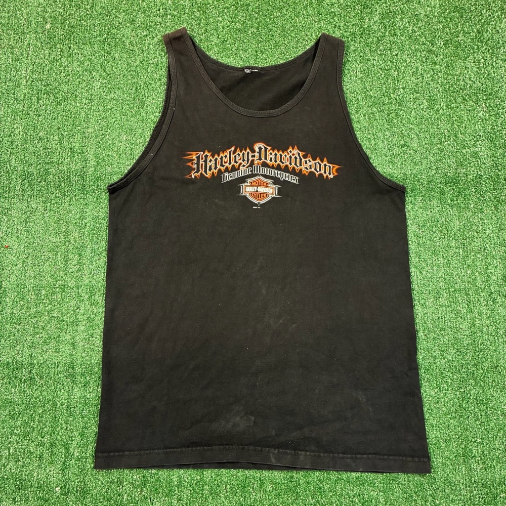 Vintage Harley Davidson Livermore California Biker Tank Top